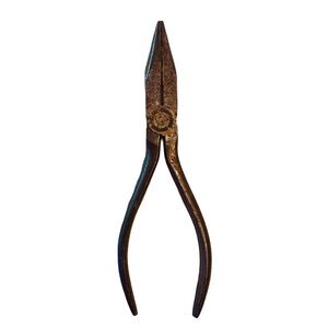 FULLER DROPFORGED Vintage Needle-Nose Pliers w/Side Cutter 6.5" England